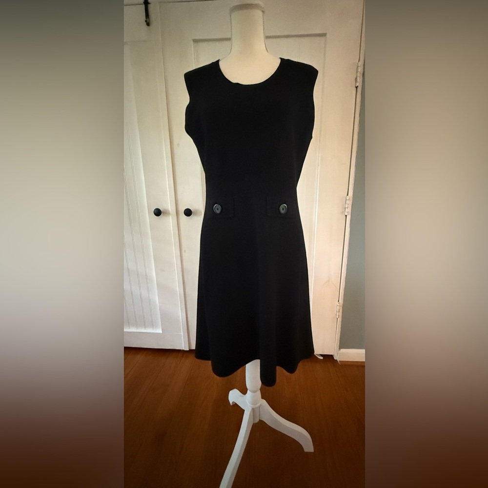 Tory Burch Black Sheath Dress - Picture 2 of 7